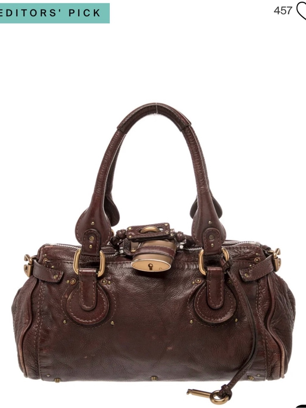 Vintage Chloé Paddington Bag